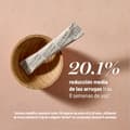 20% de reducción de arrugas